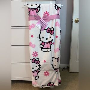 Hello Kitty Daisy Blanket TikTok Viral pink